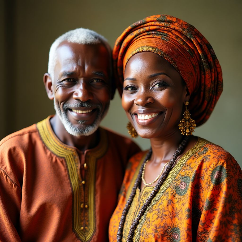 Emmanuel and Akua Darko - Retired Couple