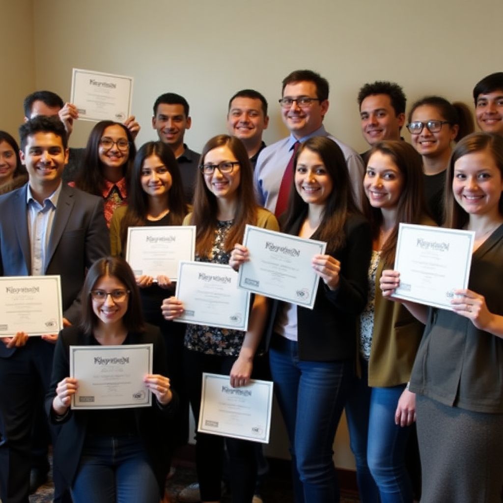 Investment course graduation